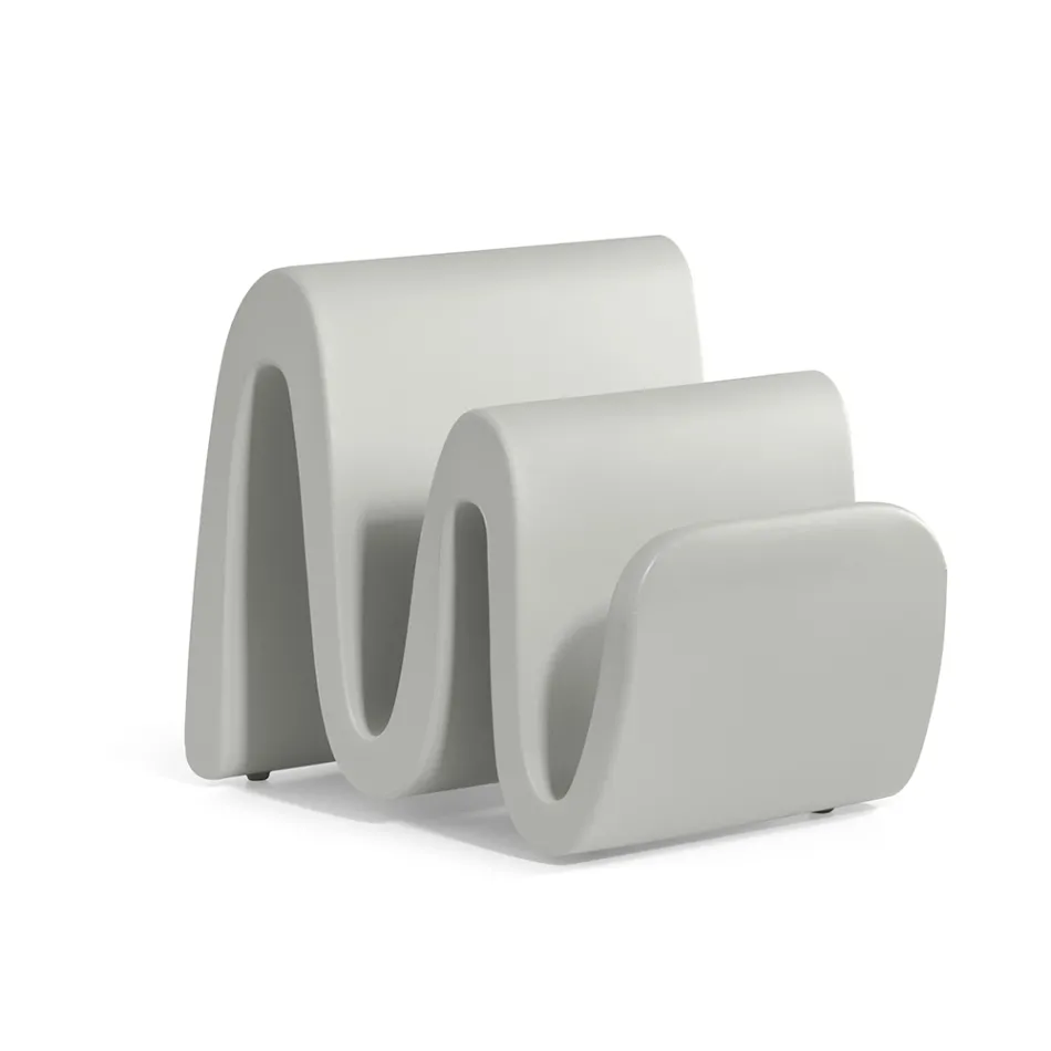 Revistero moderno de polietileno de colores Made in Italy - Munoz viadurini