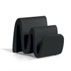 Revistero moderno de polietileno de colores Made in Italy - Muñoz viadurini