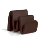 Revistero moderno de polietileno de colores Made in Italy - Muñoz viadurini