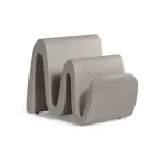 Revistero moderno de polietileno de colores Made in Italy - Muñoz viadurini