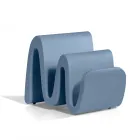 Revistero moderno de polietileno de colores Made in Italy - Muñoz viadurini