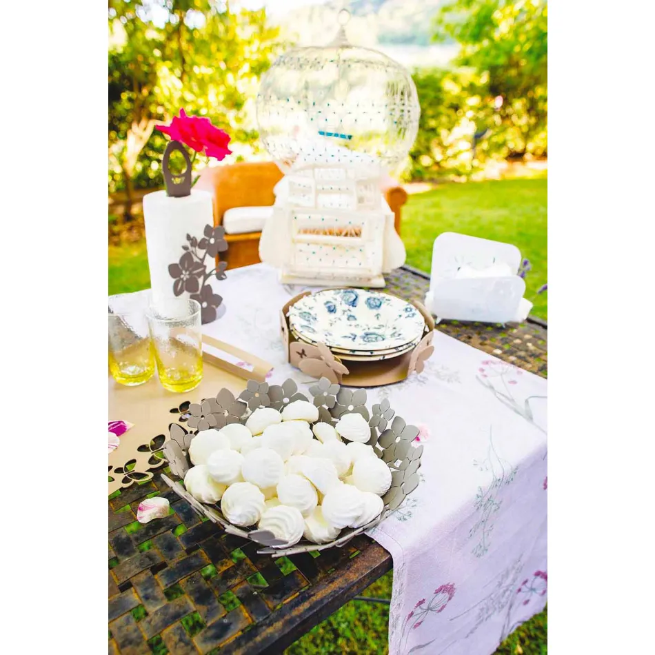 Portarrollos de cocina de diseño moderno en hierro Made in Italy - Marken viadurini