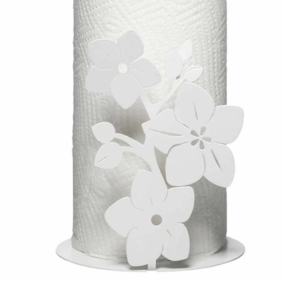 Portarrollos de cocina de diseño moderno en hierro Made in Italy - Marken viadurini