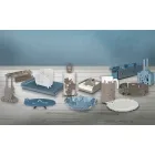 Portarrollos de cocina de diseño moderno en hierro Made in Italy - Marken viadurini