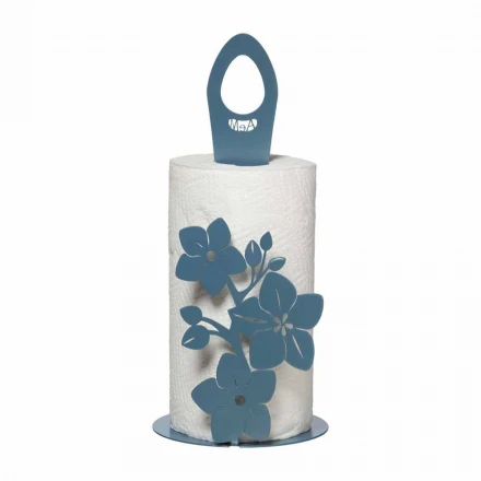 Portarrollos de cocina de diseño moderno en hierro Made in Italy - Marken viadurini