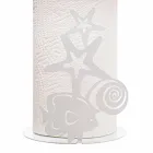 Portarrollos Marina Fantasy Kitchen en hierro hecho a mano en Italia - Maste viadurini