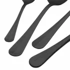 Cubiertos de acero de diseño de lujo con efecto de color vintage 24 piezas - Tigger viadurini