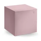 Puf Decorativo en Polietileno 8 Acabados Made in Italy - Viky viadurini