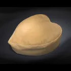 diseño de imitación de cuero puf náutica interior y exterior Potus viadurini