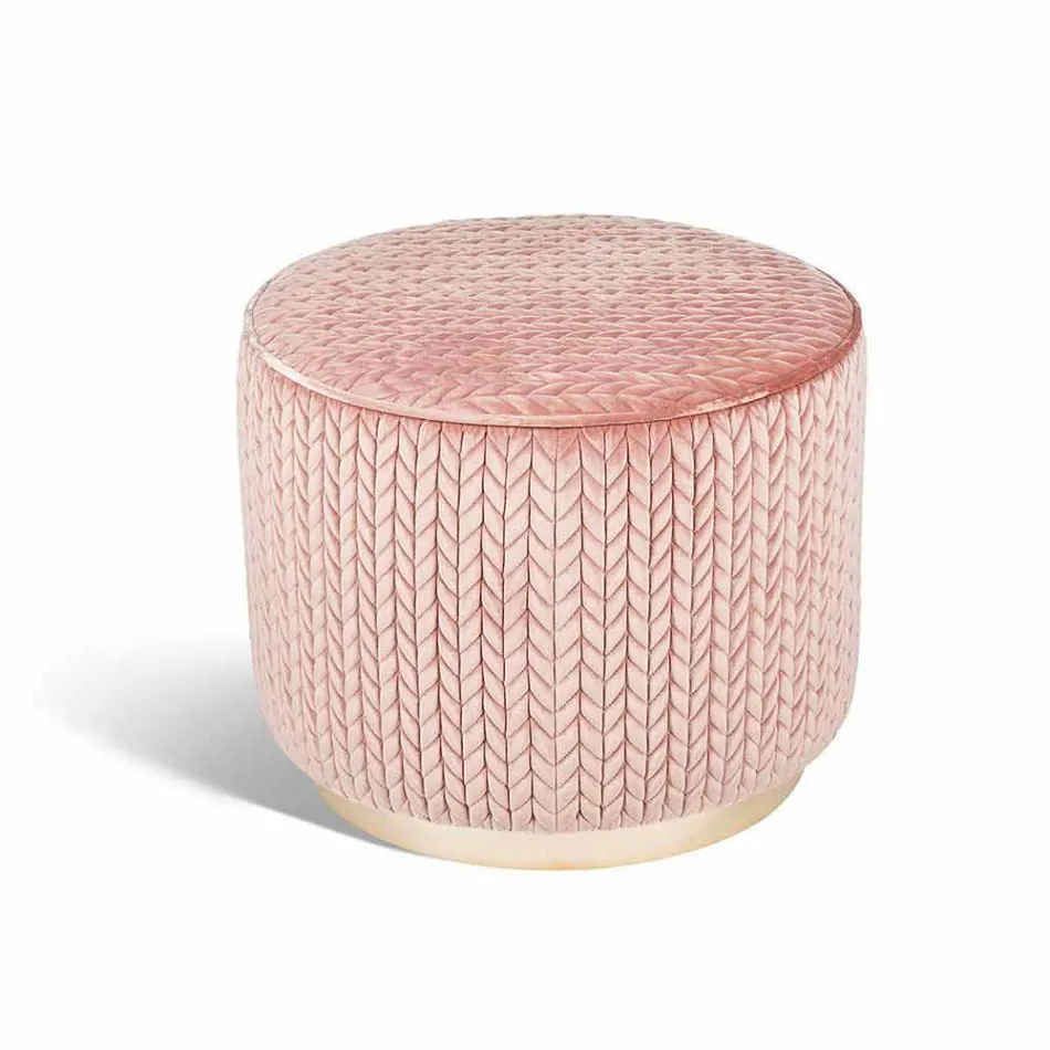 diseño de la tela pouf Belle 1 viadurini