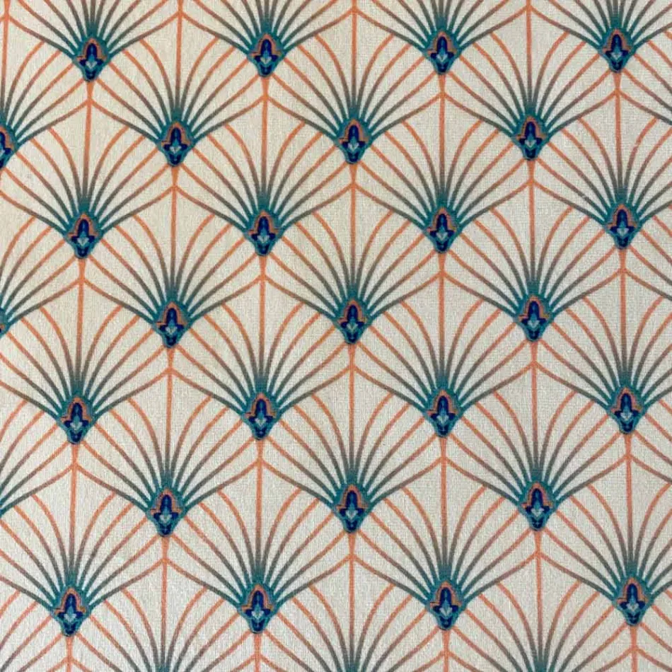 Puf de salón redondo suave en terciopelo de colores 3 tamaños - Evelyne viadurini