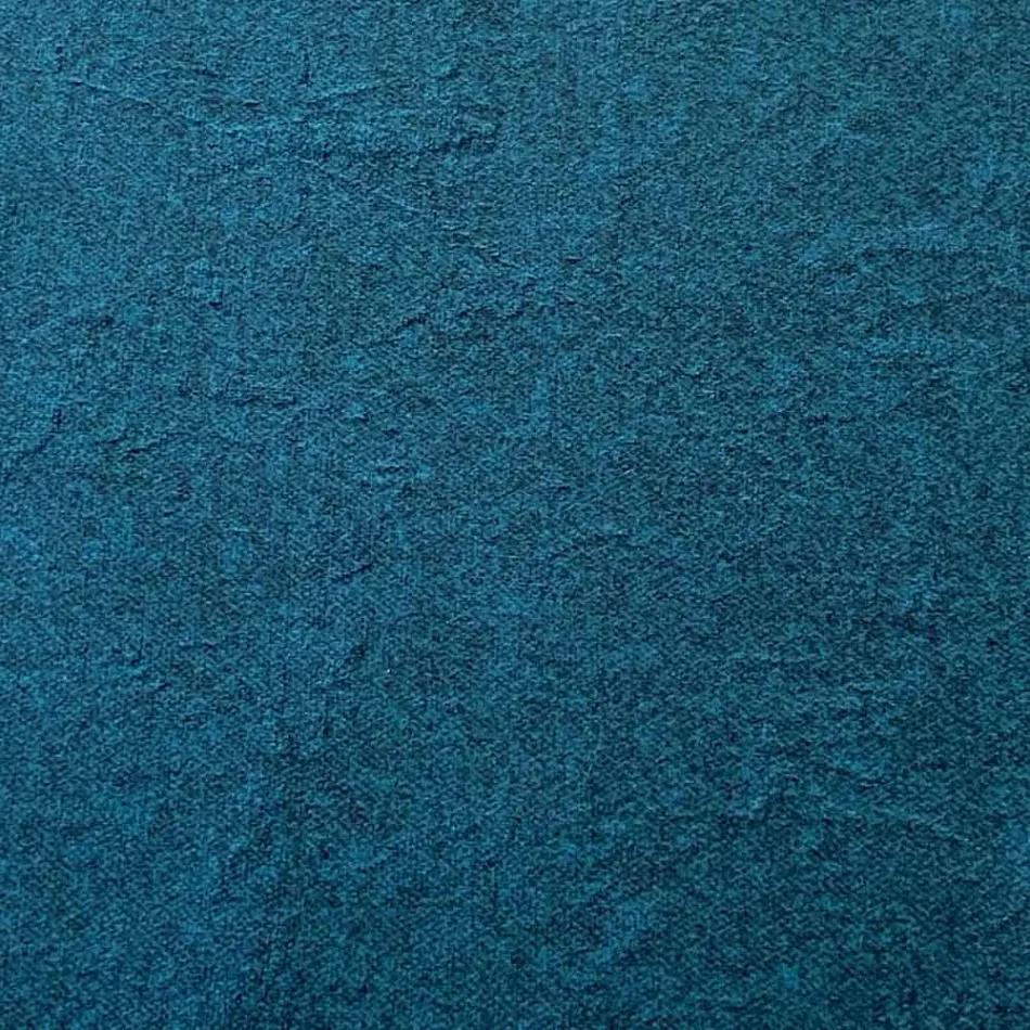 Puf de salón redondo suave en terciopelo de colores 3 tamaños - Evelyne viadurini