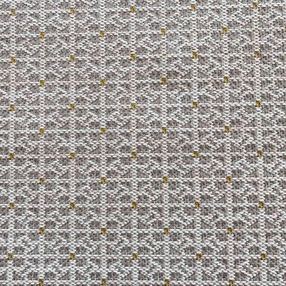 Puf redondo suave para salón interior o exterior en tela de colores - Naemi viadurini