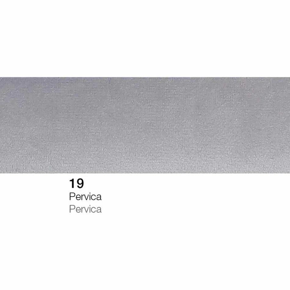 Puf Reposapiés Cuadrado Acolchado y Tapizado en Tela Made in Italy - Marli viadurini