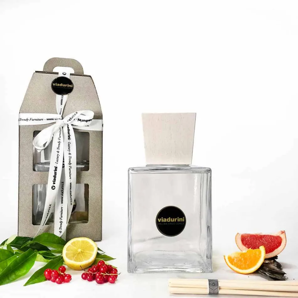 Fragancia para el hogar Algodón y cáñamo 2,5 Lt con varillas - Acquadipositano viadurini