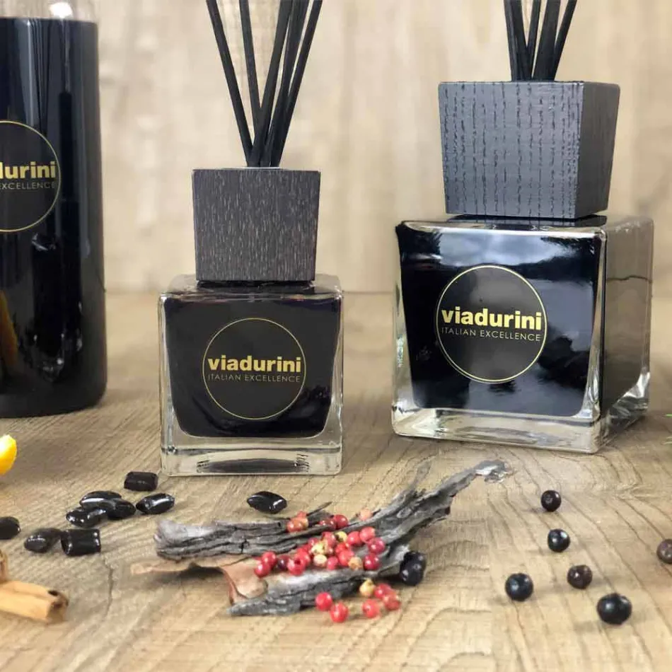 Inicio Fragancias Jengibre Pimienta Negra 200 ml con Barritas - Viaduriniinblack viadurini