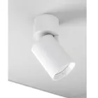 Lámpara de techo LED ajustable en aluminio blanco o negro - Point viadurini