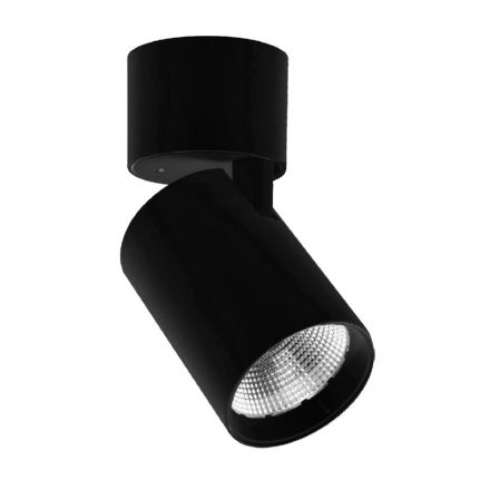 Lámpara de techo LED ajustable en aluminio blanco o negro - Point viadurini