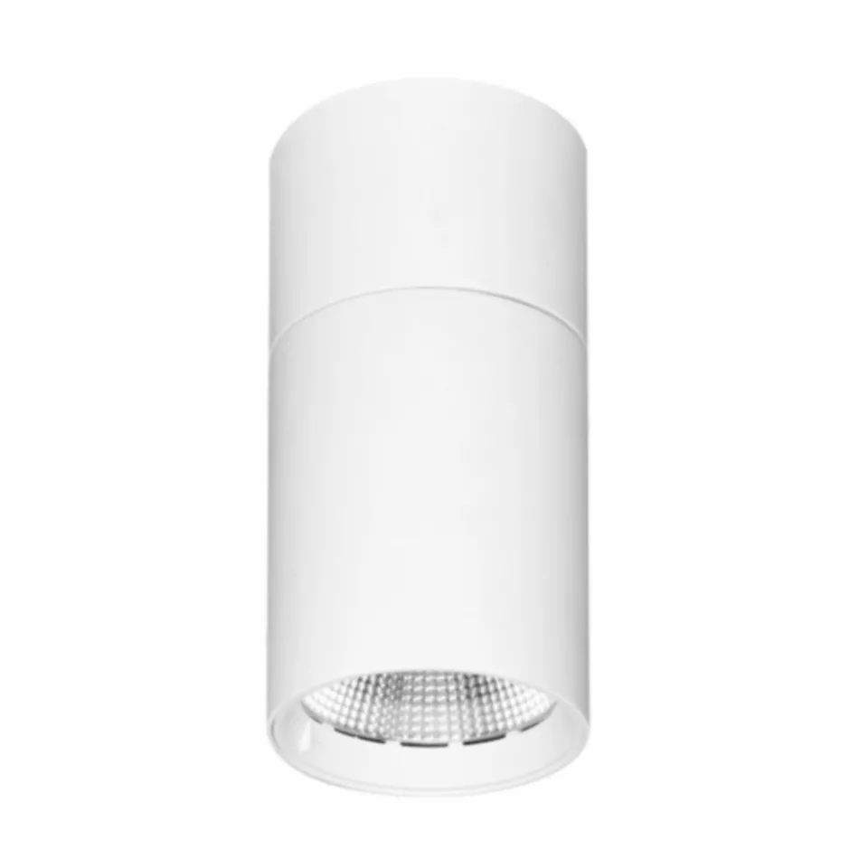 Lámpara de techo LED ajustable en aluminio blanco o negro - Point viadurini