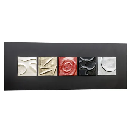 Cuadro abstracto de diseño pintado a mano Moma de Viadurini Decor viadurini