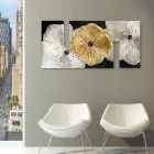 Marco Petunia Pequeño Oro Pintdecor viadurini