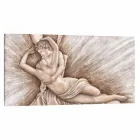 Diseño moderno de lona hecha a mano en Italia Aurora viadurini