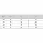 Radiador eléctrico vertical con diseño de acero moderno de hasta 1000 W - Corte viadurini