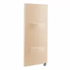 Radiador eléctrico vertical con diseño de acero moderno de hasta 1000 W - Corte viadurini