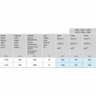 Radiador de pared hidráulico de acero de diseño moderno de hasta 1003 vatios - piedra viadurini