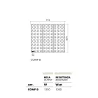 Radiador lego eléctrico de diseño moderno de ladrillo en aluminio y cobre de Scirocco H viadurini