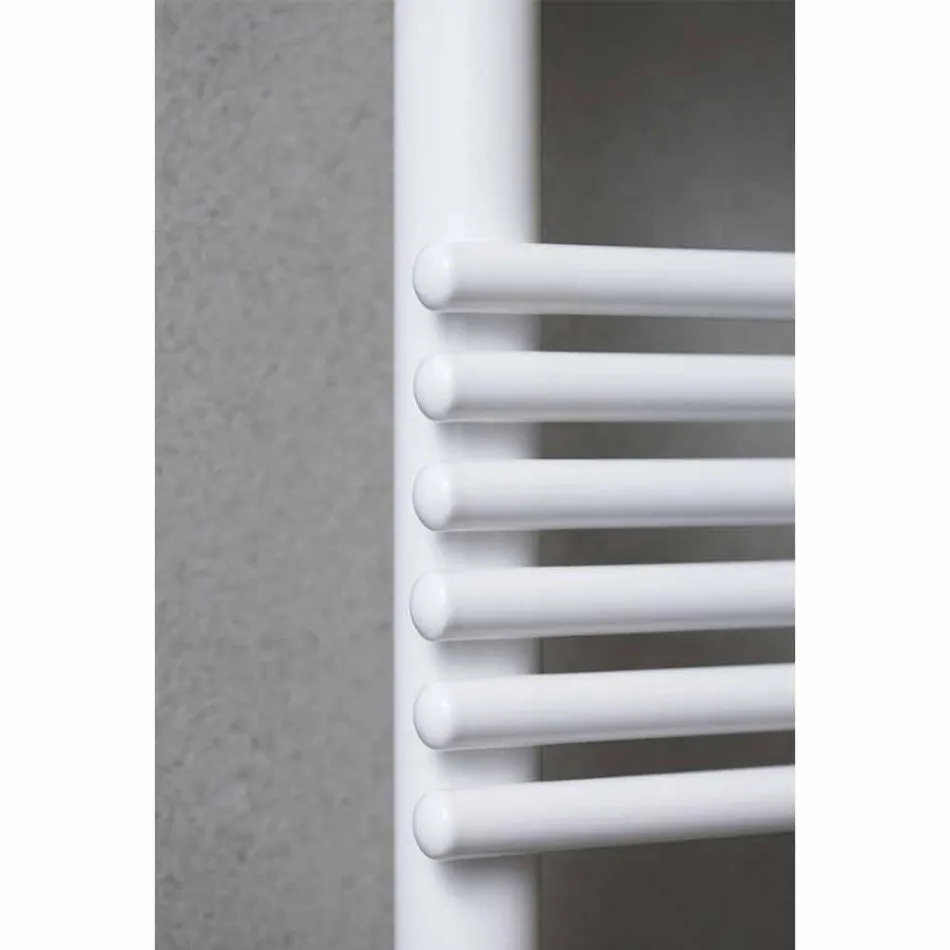 Radiador de pared de diseño eléctrico horizontal en acero hasta 700 W - Nibbio viadurini