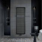 Calentador de toallas de baño hidráulico Radiador de acero grafito - Shadow by Scirocco viadurini