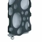 Radiador de diseño vertical eléctrico moderno de hasta 903 W - Scuba viadurini