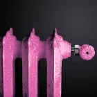 Radiador hidráulico hierro fundido decorado Tiffany Scirocco H viadurini