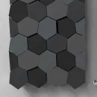 Radiador de diseño moderno en acero Diseño vertical 834 Watt - Miel viadurini