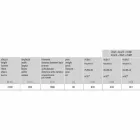 Radiador de diseño moderno en acero Diseño vertical 834 Watt - Miel viadurini