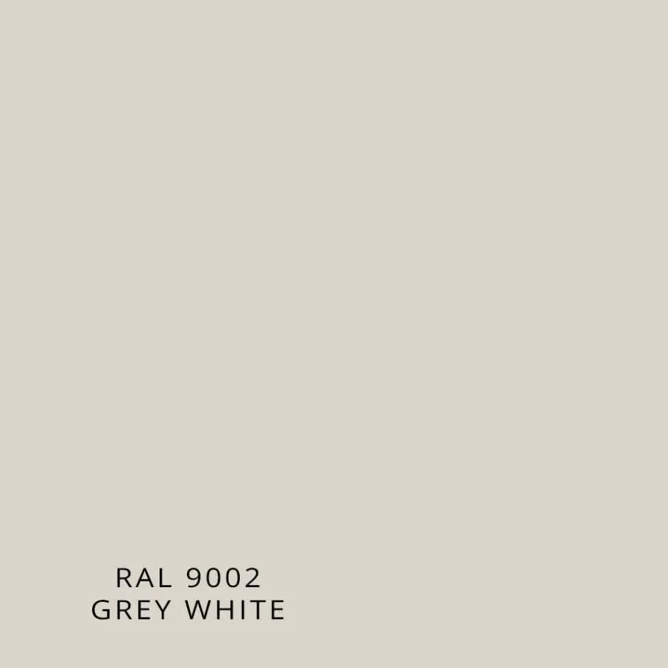 Radiador de diseño vertical en acero blanco grisáceo hasta 839 W - hielo viadurini