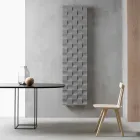 Radiador de pared eléctrico vertical de diseño moderno de hasta 1000 vatios - Aire viadurini