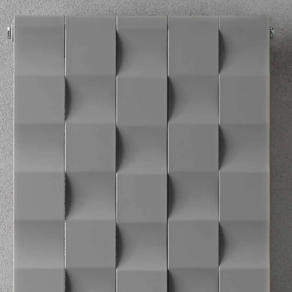 Radiador de pared hidráulico vertical de diseño moderno de hasta 898 vatios - aire viadurini