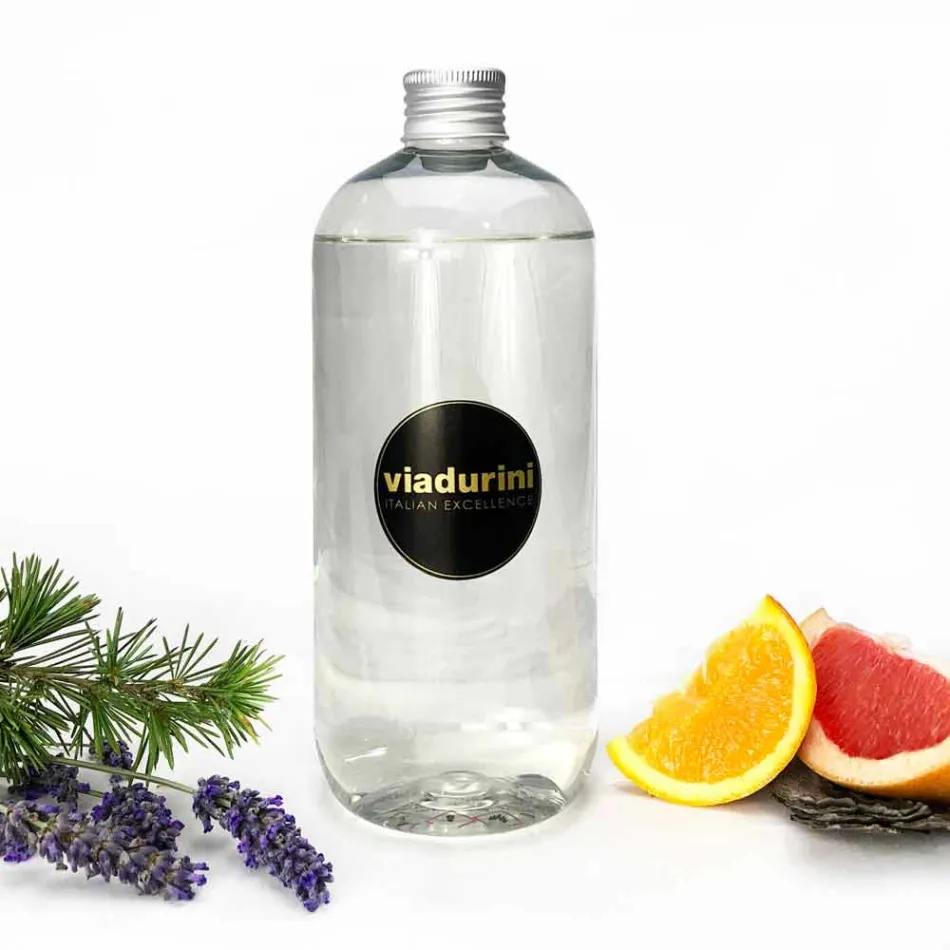 Recarga de lino blanco Difusor de ambiente en varillas de 500 ml o 1 lt - Cuoredifirenze viadurini