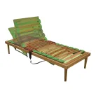 Somier motorizado Bio Energy Plus ATP reclinable doble de madera - Energy viadurini