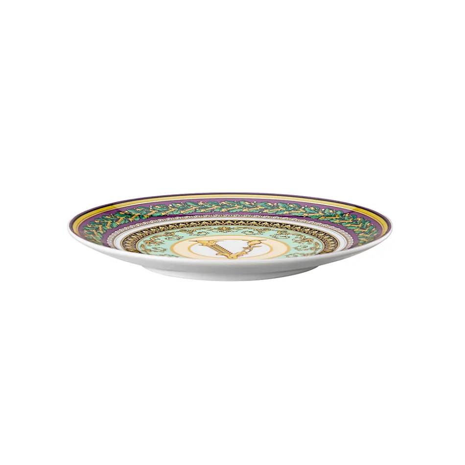 Rosenthal Versace Barocco Mosaic 4 platos llanos diámetro 17 cm - Mosaico viadurini