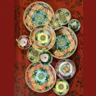 Rosenthal Versace Jungle Animalier - Plato para mesa con diseño de animales, diámetro 33 cm - Animalier viadurini