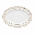 Rosenthal Versace Medusa Gala 34cm porcelana diseño de la placa ovalada viadurini