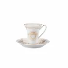 Rosenthal Versace Medusa Gala 6 de septiembre de café espresso piezas tazas de porcelana viadurini
