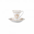 Rosenthal Versace Medusa Gala Diseño taza de porcelana de café