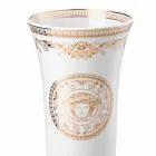 Rosenthal Versace Medusa Gala diseño jarrón de porcelana h 26cm viadurini