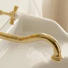 Grifos para lavabo/fregadero de pared vintage y de diseño Made in Italy viadurini