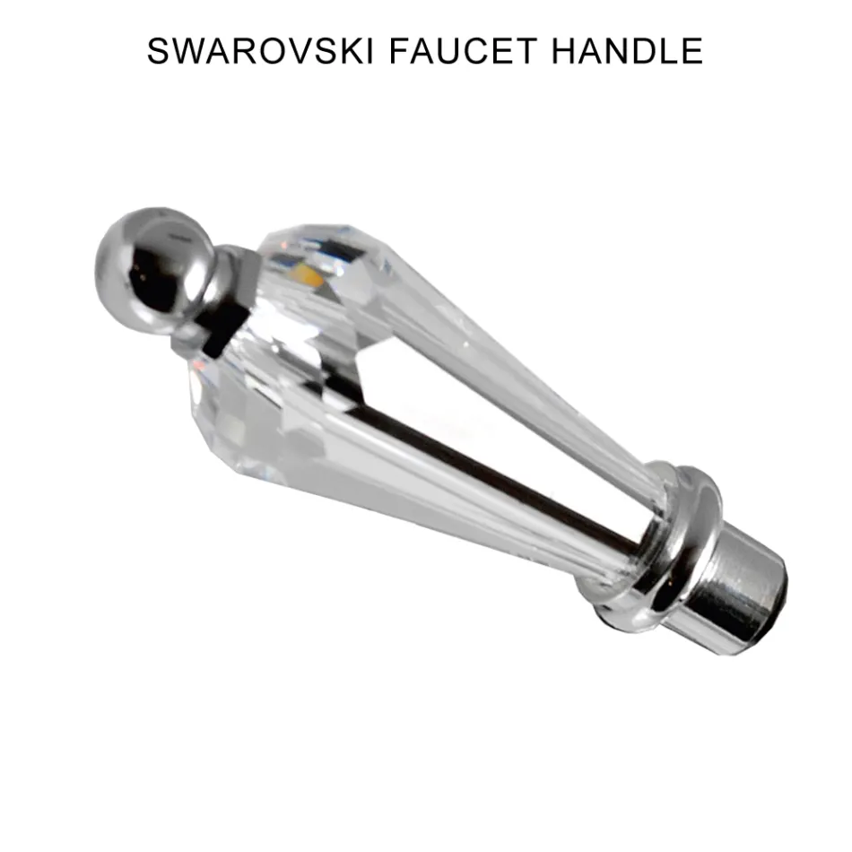 Grifería de pie para bañera con teleducha de latón Made in Italy - Noriana viadurini