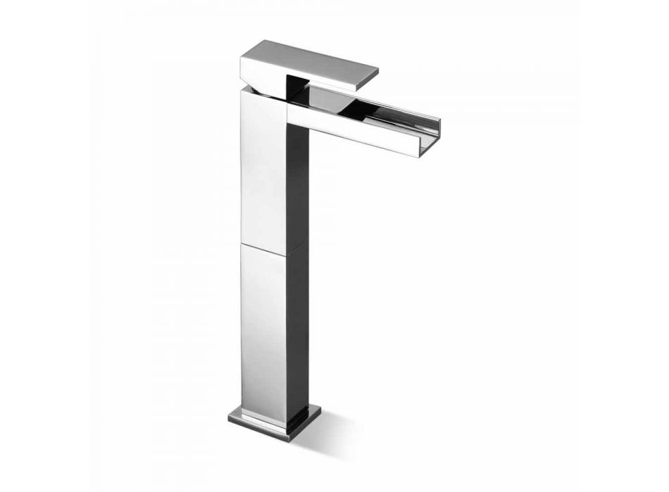 Grifo monomando para lavabo de diseño con extensión de 13 cm Made in Italy - Bibo viadurini